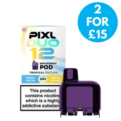 20mg Pixl Duo Replacement Pods - Vape Co