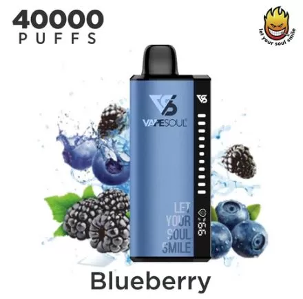 Vape Soul Zinger 40K Rechargeable Disposable Vape (40,000 Puffs) - Watermelon Ice / 20 mg - Image 2