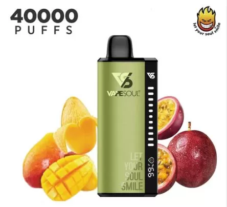 Vape Soul Zinger 40K Rechargeable Disposable Vape (40,000 Puffs) - Watermelon Ice / 20 mg - Image 3