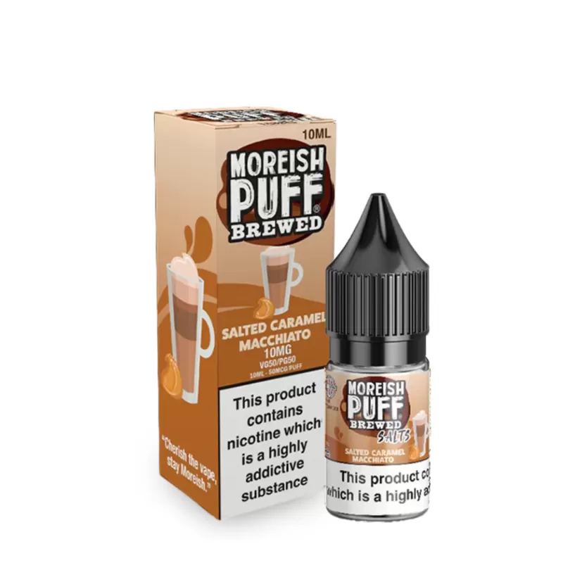 20mg Moreish Puff Brewed Coffee Nic Salts 10ml - Image 3