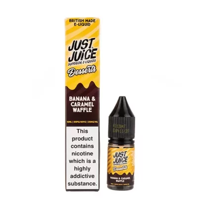 Banana Caramel Waffle Nic Salt E-Liquid by Just Jam Desserts - 5mg