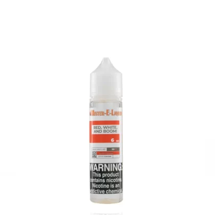 Mister E-Liquid - Red White and Boom - 60ml - 12mg