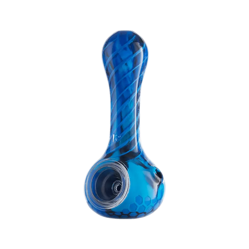 Eyce ORAFLEX Honeycomb Spoon Pipe - Black / Yellow - Image 2
