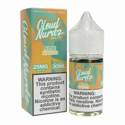 Aloe Mango Nicotine Salt by Cloud Nurdz - Size#30ml~Nicotine#25MG>50MG