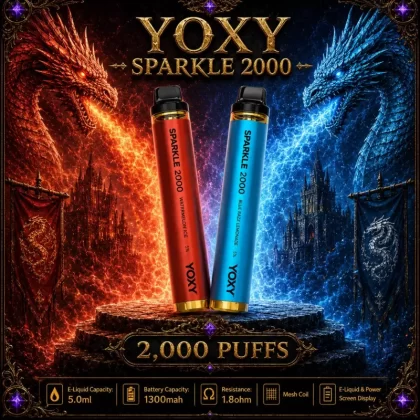 YOXY Sparkle 2000 - Milky Loops (BLK Series)