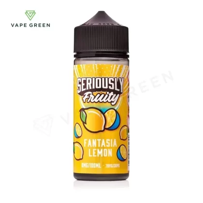 Fantasia Lemon Shortfill E-Liquid by Seriously Fruity 100ml - Eliquidsupply