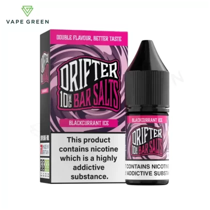 Blackcurrant Ice Nic Salt E-Liquid by Drifter Bar Salts - Eliquidsupply