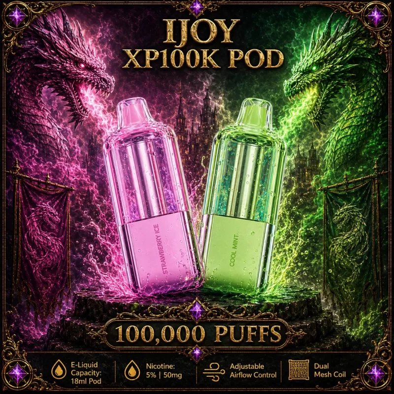 iJoy XP100K POD TEXAS COMPLIANT - Strawberry Ice