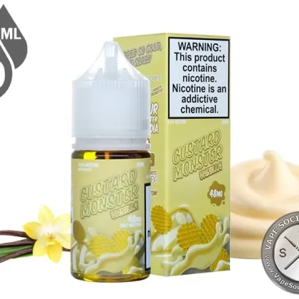 Vanilla Custard Monster Salt 30ml