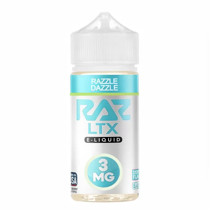 Raz LTX – Razzle Dazzle 100mL Candy Berry 70VG Vape Juice