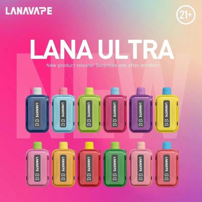 Lana Ultra 7000 Puffs - Strawberry Watermelon - Sgvapedeliveryshopsecure - Image 2