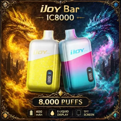 iJoy Bar IC8000 - Blackberry Ice - Vapeciga