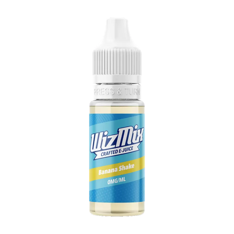 WizMix Banana Shake - 10ml - Vape Product, Vape Product (B98223)