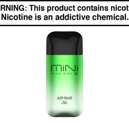 Air Bar Mini 2000 Disposable Vape 2,000 Puffs - Miami Mint, Cool Mint
