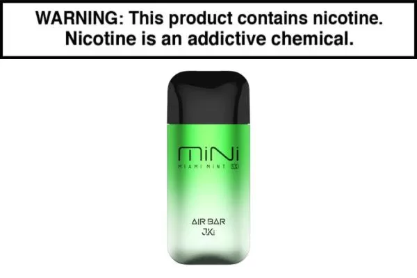 Air Bar Mini 2000 Disposable Vape 2,000 Puffs - Miami Mint, Cool Mint