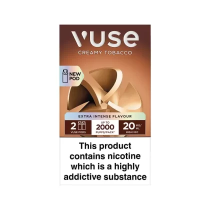 Vuse Extra Intense Creamy Tobacco Pods (2 Pack) - Strength#20mg>10mg