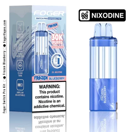 Foger Switch Pro Nixodine POD ONLY Frozen Blueberry
