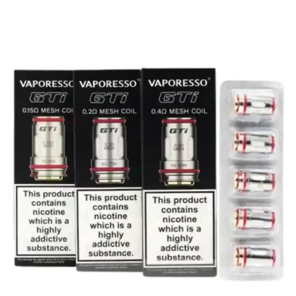 Vaporesso GTi Résistance de Rechange - 0.15 Ohm DTL, 0.2 Ohm DTL (2FCDA0)