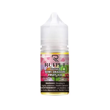 RUFPUF (Exotic Series)—Kiwi Dragon Fruit Ice—(20/35/50)mg - Vapebar Pk