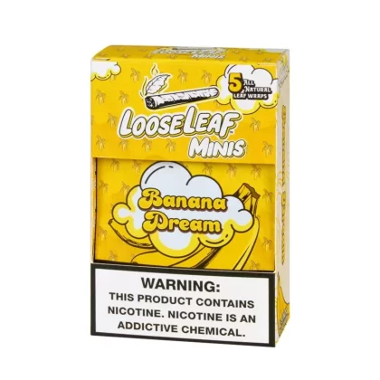 Loose Leaf Mini Wraps, 8 packs of 5