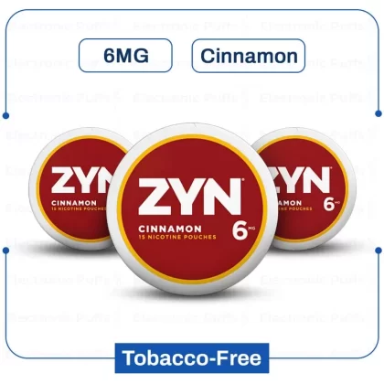 Buy ZYN Cinnamon 6MG Nicotine Pouch Online | Electronicpuff - Vape Store