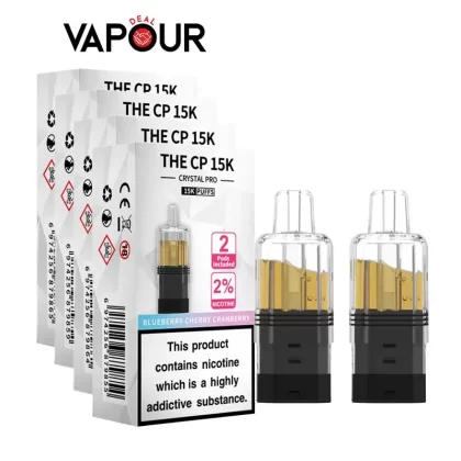 Crystal Pro CP 15K Pods - Blueberry Sour Raspberry