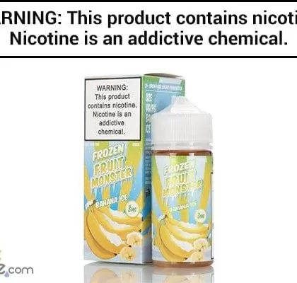 BANANA ICE BY FROZEN FRUIT MONSTER 100ML - Vapejuice