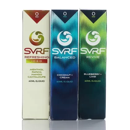 SVRF E-Liquid - No Nicotine Vape Juice - 60ml (DISCONTINUED) - ICED Satisfying