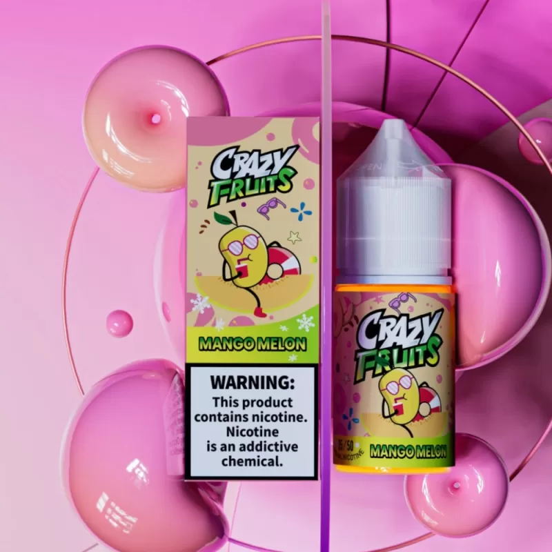Tokyo Crazy Fruits Mango Melon Saltnic 30ml - 20 mg - 30 ml - Image 2