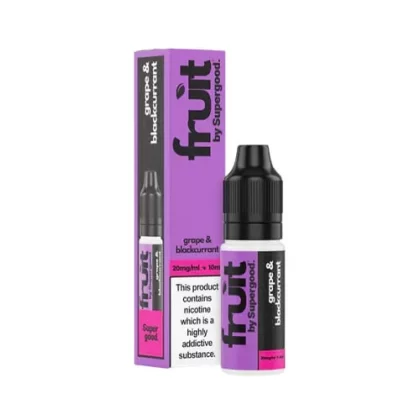 Supergood Fruit Grape & Blackcurrant Nic Salt - 10mg