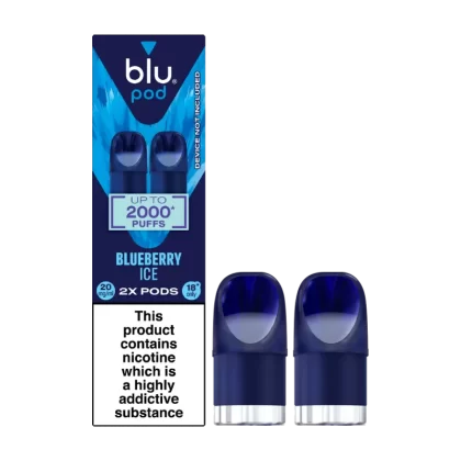 Blueberry Ice Blu Bar Pods - Vapeshop Co