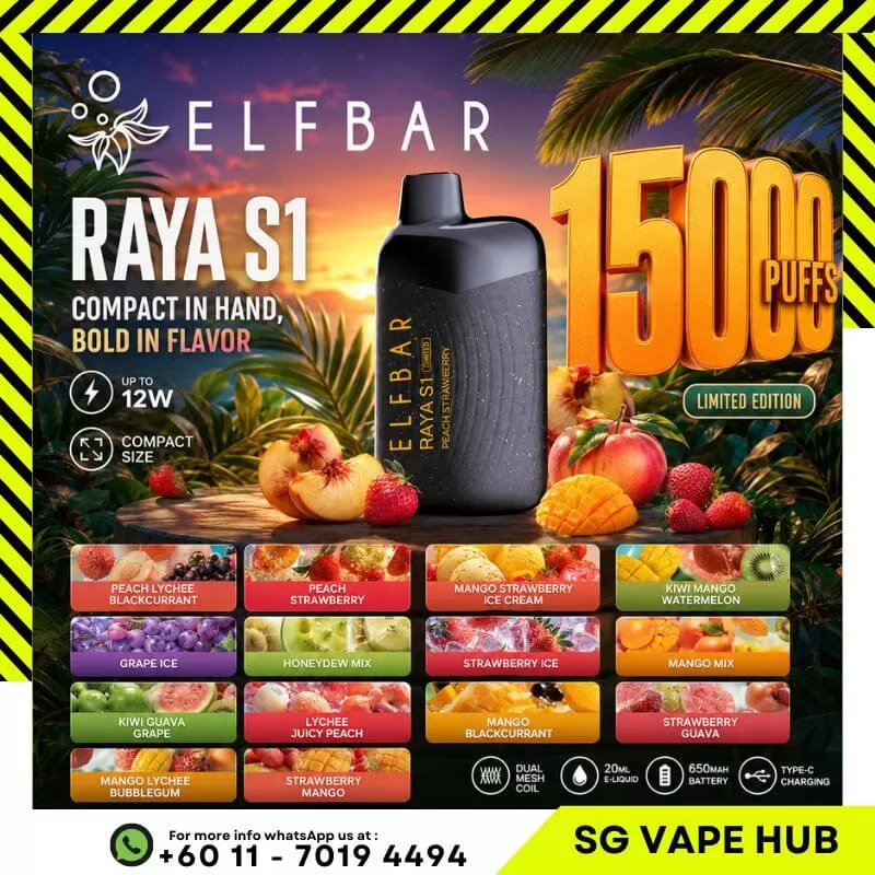 ELFBAR RAYA S1 20,000 Puffs - Honeydew Mix - Image 2