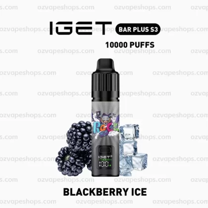 IGET Bar Plus S3 Kit – Blackberry Ice - Ozvapeone (D9DD26)