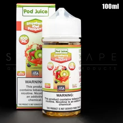 Pod Juice – Strawberry Kiwi Pomberry Eliquid 100ml