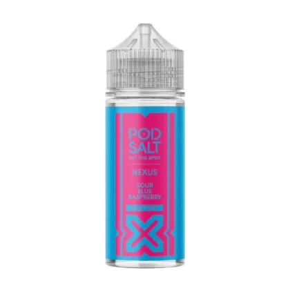Pod Salt Nexus Sour Blue Raspberry 100ml Vape Juice