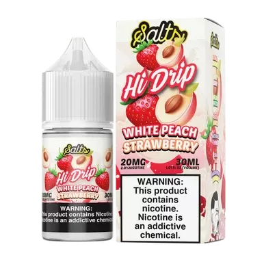 White Peach Strawberry by Hi-Drip Salts 30ml
