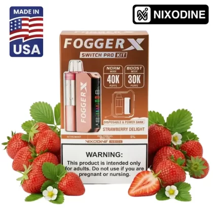 Fogger X Switch Pro Kit Strawberry Delight