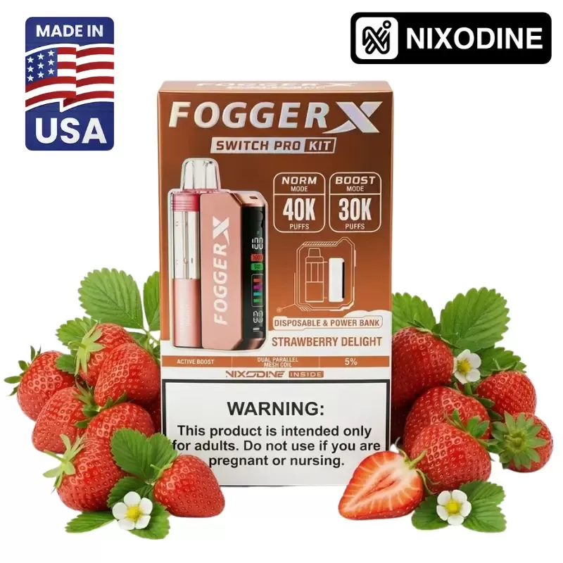 Fogger X Switch Pro Kit Strawberry Delight