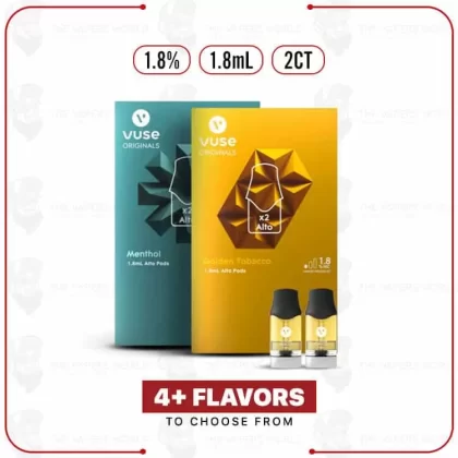 Vuse Alto Pods 1.8% – 2CT PK - Thevapersworld