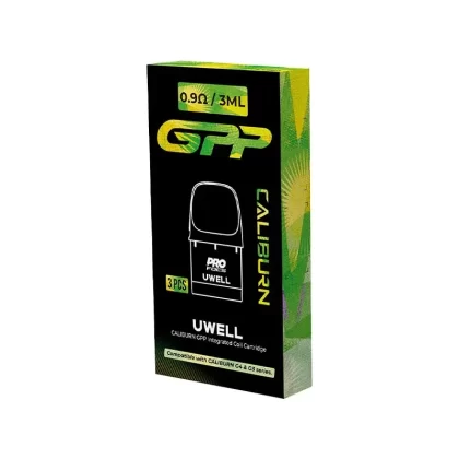Uwell Caliburn GPP Replacement Pod – 3 Pack - Pod#0.4ohm Pods>0.6ohm Pods>0.9ohm Pods>1.2ohm Pods