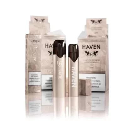 Haven Disposables by Ripe Vape [600 puffs] - Flavor#Latte>Pineapple Freeze>Grape Freeze>Watermelon Freeze (D72FA3)