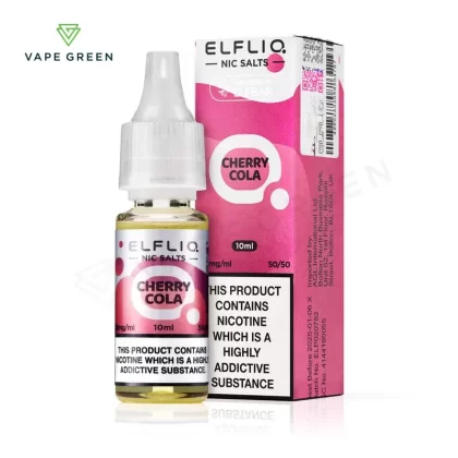 Cherry Cola Nic Salt E-Liquid by Elf Bar Elfliq - Eliquidsupply