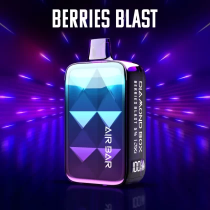 AirBar Diamond Box Disposable-Berries Blast 50mg (20000 Puffs)