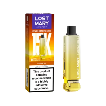 Banana Ice Lost Mary NERA15K Refill Pack - Banana Ice - Ecigwizard