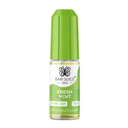 Bar Juice Fresh Mint 10mg & 20mg Nicotine Salts - Vape Product, Vape Product