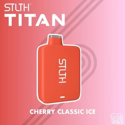 STLTH TITAN 10K Disposable Vape – Cherry Classic Ice