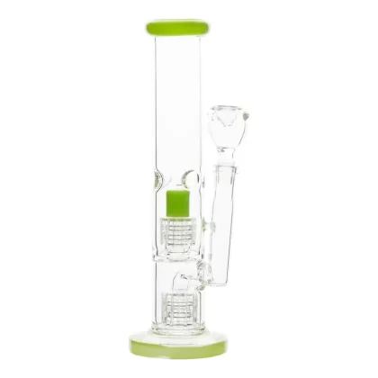 Double Trouble percolator Bong – 10 inches - Ejuicewarehouse