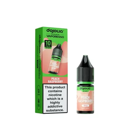DojoLiq Peach Raspberry 10ml Nic Salt E-Liquid by Vaporesso - 10mg