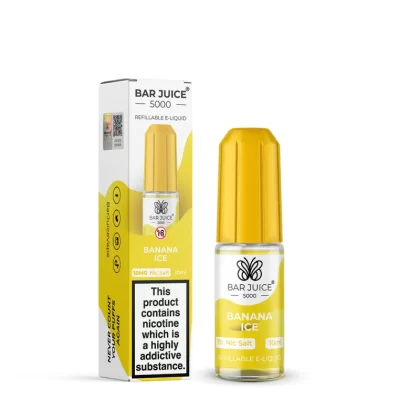 Banana Ice Bar Juice 5000 Nic Salts e Liquid 10ml – TPD - Vapestorm Co