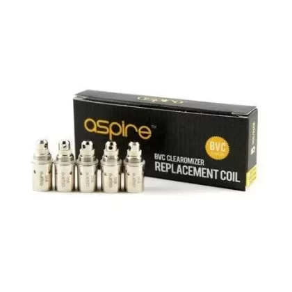 Aspire BVC Replacement Coils 5pk - Resistance#1.6ohm>1.8ohm>2.1ohm